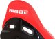 MTuning Fotel sportowy LOW MAX K608 Welur Bride Czerwony USZKODZONY 5