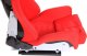 MTuning Fotel sportowy LOW MAX K608 Welur Bride Czerwony USZKODZONY 7
