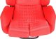 MTuning Fotel sportowy LOW MAX K608 Welur Bride Czerwony USZKODZONY 8