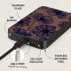 Slowmoose Burga Gunmetal Magnetic Powerbank - magnetyczny powerbank 5000 mAh kompatybilny z MagSafe, kabel USB-C - USB-C w zestawie (velvet night) 3