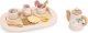 Viga Toys Viga 44267 PolarB Drewniany zestaw do kawy i herbaty - pink 3