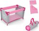 Milly Mally Łóżeczko dla lalek Lisa Prestige Pink 8
