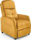 Halmar Fotel rozkładany FELIPE 2 VELVET musztardowy HALMAR 1