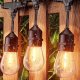 Girlanda ogrodowa Świetlna 10 LED Lampki na balkon do ogrodu Żarówki wodoodporne IP44 24V 5