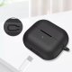 Alogy Etui silikonowe case pokrowiec na słuchawki obudowa do Samsung Galaxy Buds 3 / 3 Pro Czarne 6