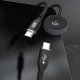 Ładowarka Dudao Ładowarka 2 w 1 Dudao A12MaxC PD60W do Apple Watch / USB-C - czarna 1