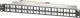 Intellinet Network Solutions Patch panel 19" 1U Intellinet na 48 modułów Keystone z tacką na kable	 1