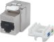 Intellinet Network Solutions INTELLINET Cat6a-Modularbuchse FTP Keystone Jack werkzeuglos silber 1