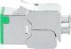 Intellinet Network Solutions INTELLINET Cat6a 10G Slimline Keystone-Modul STP werkzeuglos mit Rastclip f�r Massivdraht vergoldete Kontakte Metallgeh�use gr�n 4