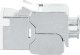 Intellinet Network Solutions INTELLINET Cat6a 10G Slimline Keystone-Modul STP werkzeuglos mit Rastclip f�r Massivdraht vergoldete Kontakte Metallgeh�use weiss 3