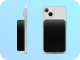 Hello Case Powerbank MagSafe do Apple iPhone 10000 mAh Indukcyjny Trwały Mocny Czarny 5