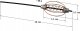 Miracle Fish SPRĘŻYNA ZANĘTOWA na rurce PRZELOTOWA KOSZYCZEK ARBUZ 40g/20cm 2