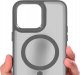 Hello Case Etui MagSafe do Apple iPhone 15 Pro (Szare, Pancerne, Matowe) SZKŁO 9H 6