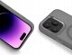 Hello Case Etui MagSafe do Apple iPhone 15 Pro (Szare, Pancerne, Matowe) SZKŁO 9H 8