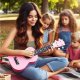 Ever Play NN UK 01 PINK ukulele sopranowe różowe pokrowiec 3