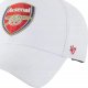 47brand 47 Brand Arsenal FC MVP Cap EPL-MVP30WBV-WH białe One size 2