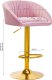 Activeshop 4Rico Hoker barowy QS-B16G aksamit różowe 6