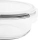 Altom Pojemnik szklany 400 ml okrągły lunchbox Altom Fresh żaroodporny hermetyczny 5