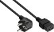 Kabel zasilający Alcasa Kabelmeister SK0190-S018 kabel zasilające Czarny 1,8 m Wtyczka zasilająca typu E+F IEC C19 1