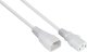 Kabel zasilający Alcasa Kabelmeister SK1430-W030 kabel zasilające Biały 3 m IEC C14 IEC C13 1