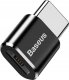 Adapter USB Baseus Adapter Baseus Micro USB do USB Type-C czarny 1