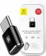 Adapter USB Baseus Adapter Baseus Micro USB do USB Type-C czarny 12