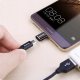 Adapter USB Baseus Adapter Baseus Micro USB do USB Type-C czarny 1
