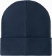 Męska czapka dzianinowa beanie z haftowanym napisem  granatowa V3 OM-ACWH-0120 1