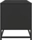 vidaXL Szafka pod TV, czarna, 100x34,5x40 cm 5