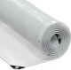 vidaXL Przezroczysta plandeka z oczkami 3x8 m Polietylen 1