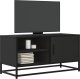 vidaXL Szafka pod telewizor, czarna, 80x34,5x40 cm 1
