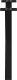 vidaXL vidaXL Nogi do stolika kawowego, 2 szt., czarne, 38x(42-43) cm, stal 6