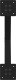 vidaXL vidaXL Nogi do stolika kawowego, 2 szt., czarne, 38x(42-43) cm, stal 7