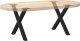 vidaXL vidaXL Nogi do stolika kawowego, 2 szt., czarne, 38x(42-43) cm, stal 8