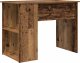 vidaXL Biurko, stare drewno, 100x55x75 cm, materiał drewnopochodny 6