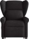 vidaXL Podnoszony fotel masujący, elektryczny, rozkładany, czarny 4