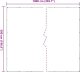 vidaXL Przezroczysta plandeka z oczkami 5x10 m PVC 10