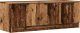 vidaXL Szafka pod telewizor, stare drewno, 102x35x36,5 cm 2