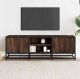 vidaXL Szafka pod telewizor, brązowy dąb, 120x35x41 cm 3