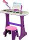 Elektryczne Pianino Keyboard Dla Dzieci Różowy Nuty USB LEAN Toys 1