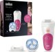 Braun Silk-epil 5 5-511 New - Turquoise - White - 28 tweezers - 0.5 mm - AC - 100 - 240 V - Built-in 2
