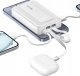 Anker | Power Bank | A1681H21 | 20000 mAh | USB-C 30W, Lightning 27W | Built-In USB-C and Lightning Cables | White 3