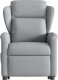 vidaXL Podnoszony fotel masujący, elektryczny, rozkładany, jasnoszary 5