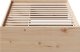 vidaXL vidaXL Łóżko dzienne bez materaca 75x190 cm lite drewno sosnowe 5