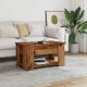 vidaXL Stolik kawowy Stare drewno 79x49x41 cm Drewno klejone 3