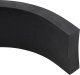 vidaXL Gumowa krawędź do pługa śnieżnego czarna 80x10x2 cm 4
