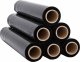 vidaXL Folia stretch 6 szt. Czarna 30 m 50 cm x 150 m 1