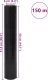 vidaXL Folia stretch 6 szt. Czarna 30 m 50 cm x 150 m 6