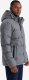 Casualowa kurtka męska puffer z wełną  szary melanż V1 OM-JAHP-0203 M 1