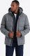 Casualowa kurtka męska puffer z wełną  szary melanż V1 OM-JAHP-0203 M 2